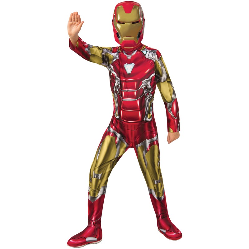 Marvel Iron Man Classic Avengers 4 Costume - Size 3-5