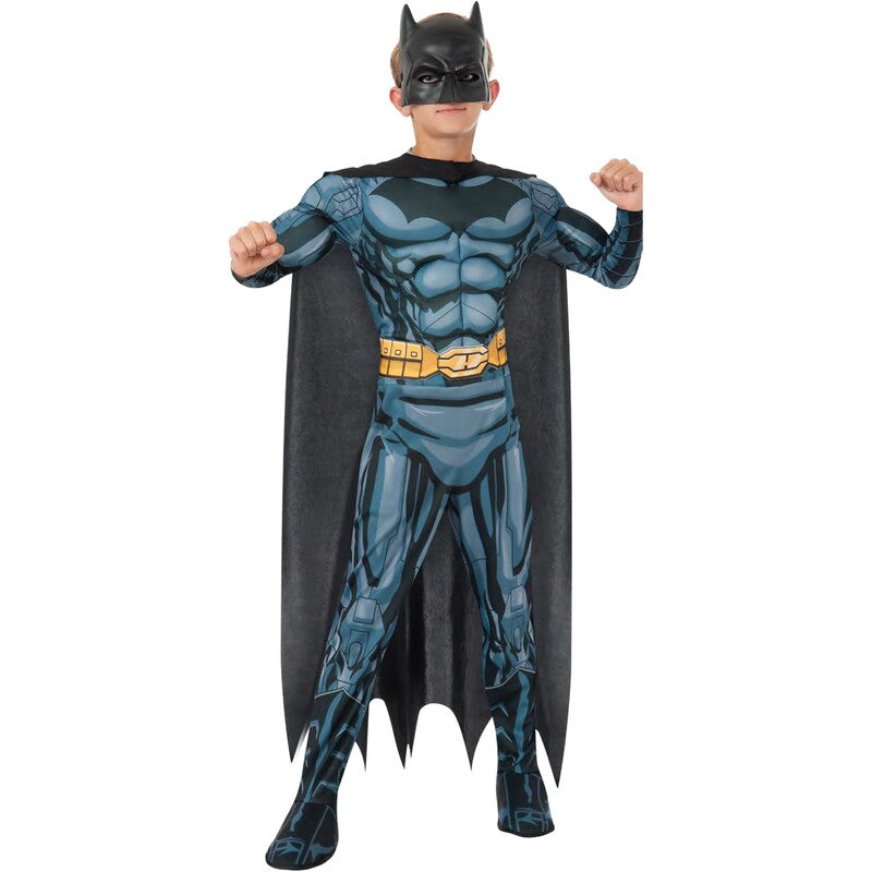 DC Comics Batman Deluxe Digital Print Kids Costume - Large