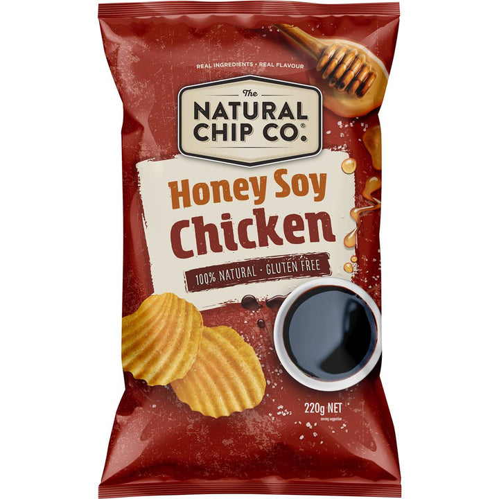 The Natural Chip Co. Honey Soy Chicken 220g