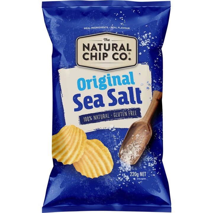 The Natural Chip Co. Original Sea Salt 220g