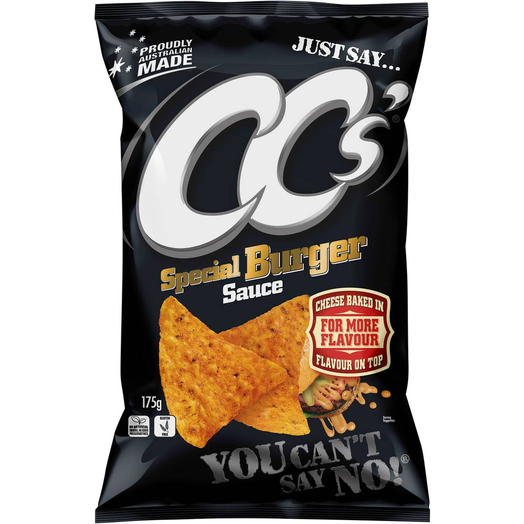 CC's Special Burger Sauce Chips 175g