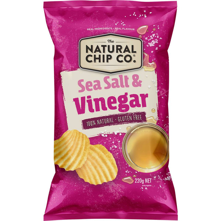 The Natural Chip Co. Salt & Vinegar 220g
