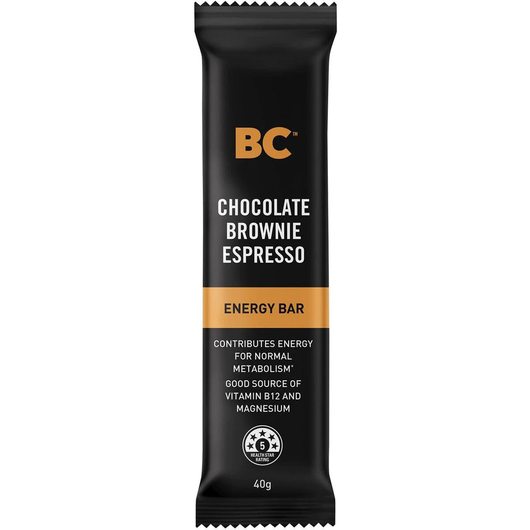 The Bar Counter Chocolate Brownie Espresso Energy Bar 40g
