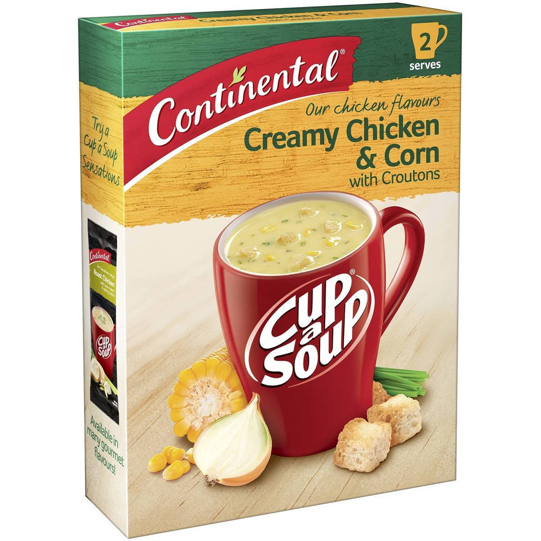 Continental Cup A Soup: Creamy Chicken & Corn With Croutons | Continental