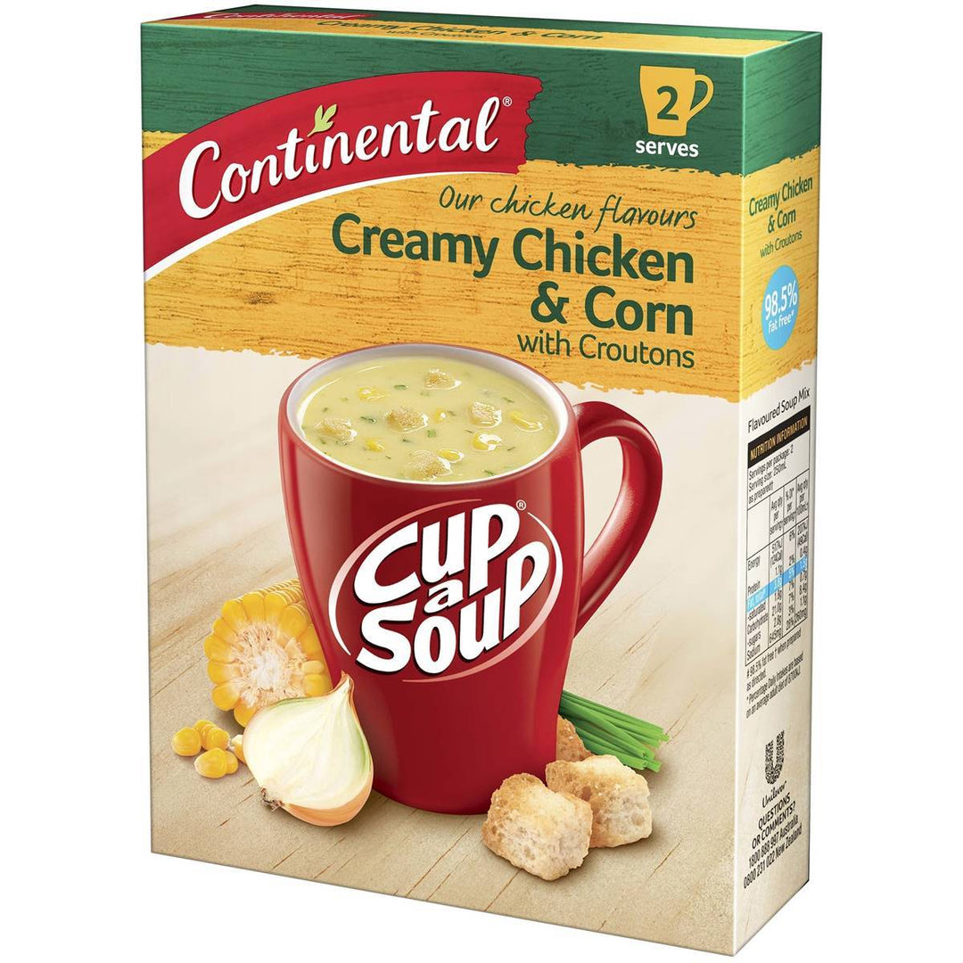 Continental Cup A Soup: Creamy Chicken & Corn With Croutons | Continental