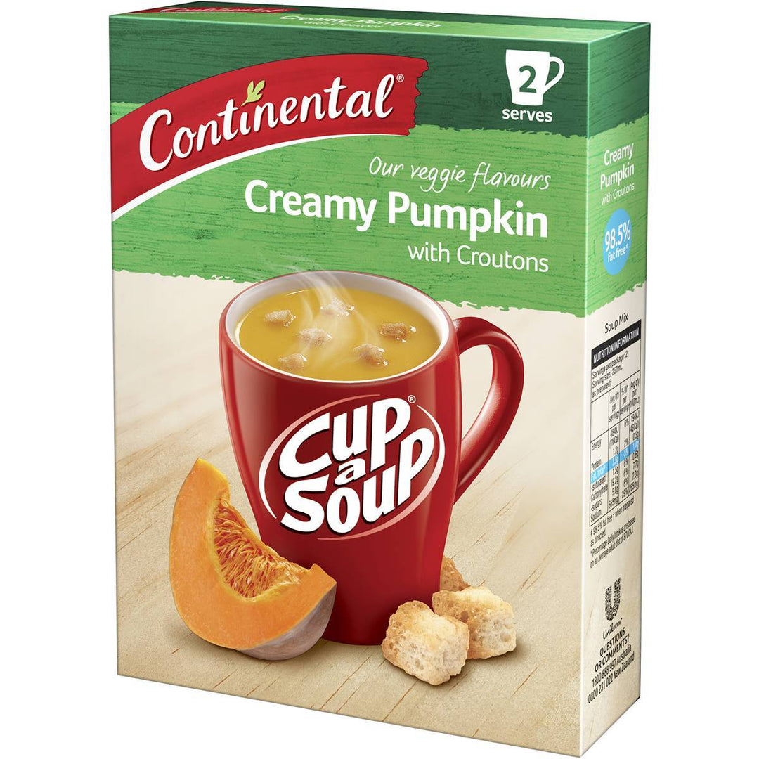 Continental Cup A Soup: Creamy Pumpkin With Croutons | Continental