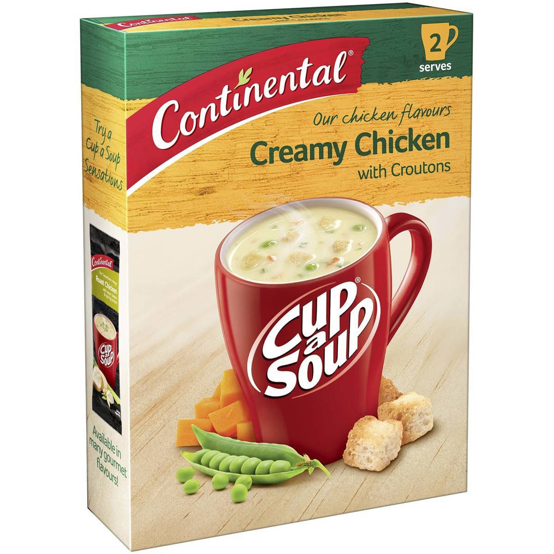 Continental Cup A Soup: Creamy Chicken With Croutons | Continental