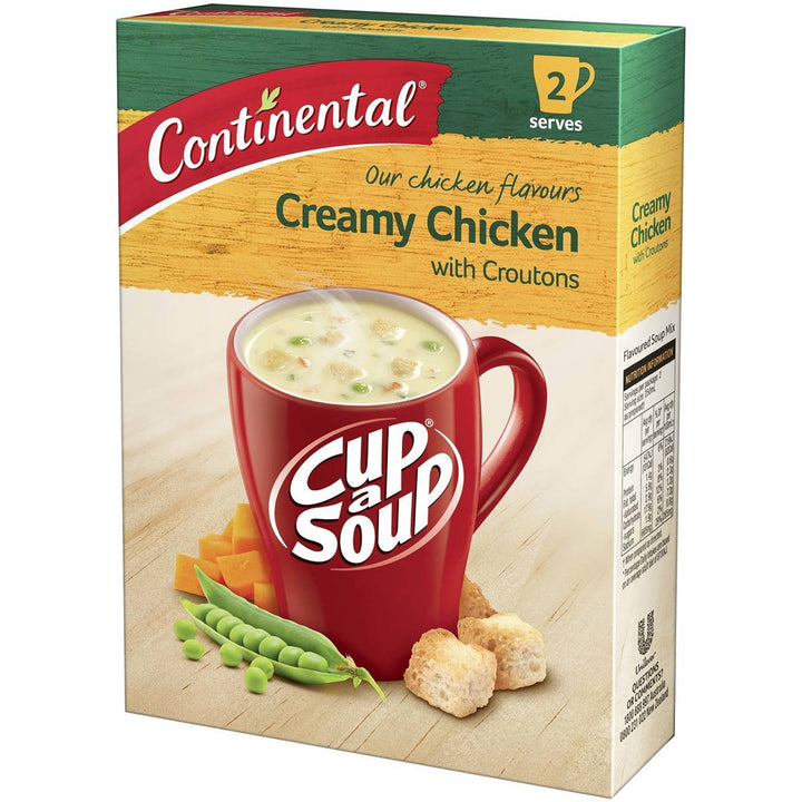 Continental Cup A Soup: Creamy Chicken With Croutons | Continental