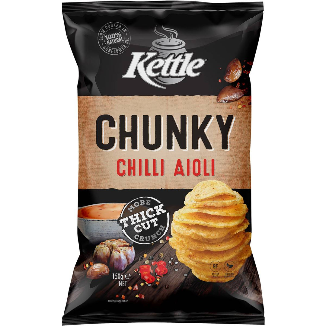 Kettle Chunky Chilli Aioli 150g