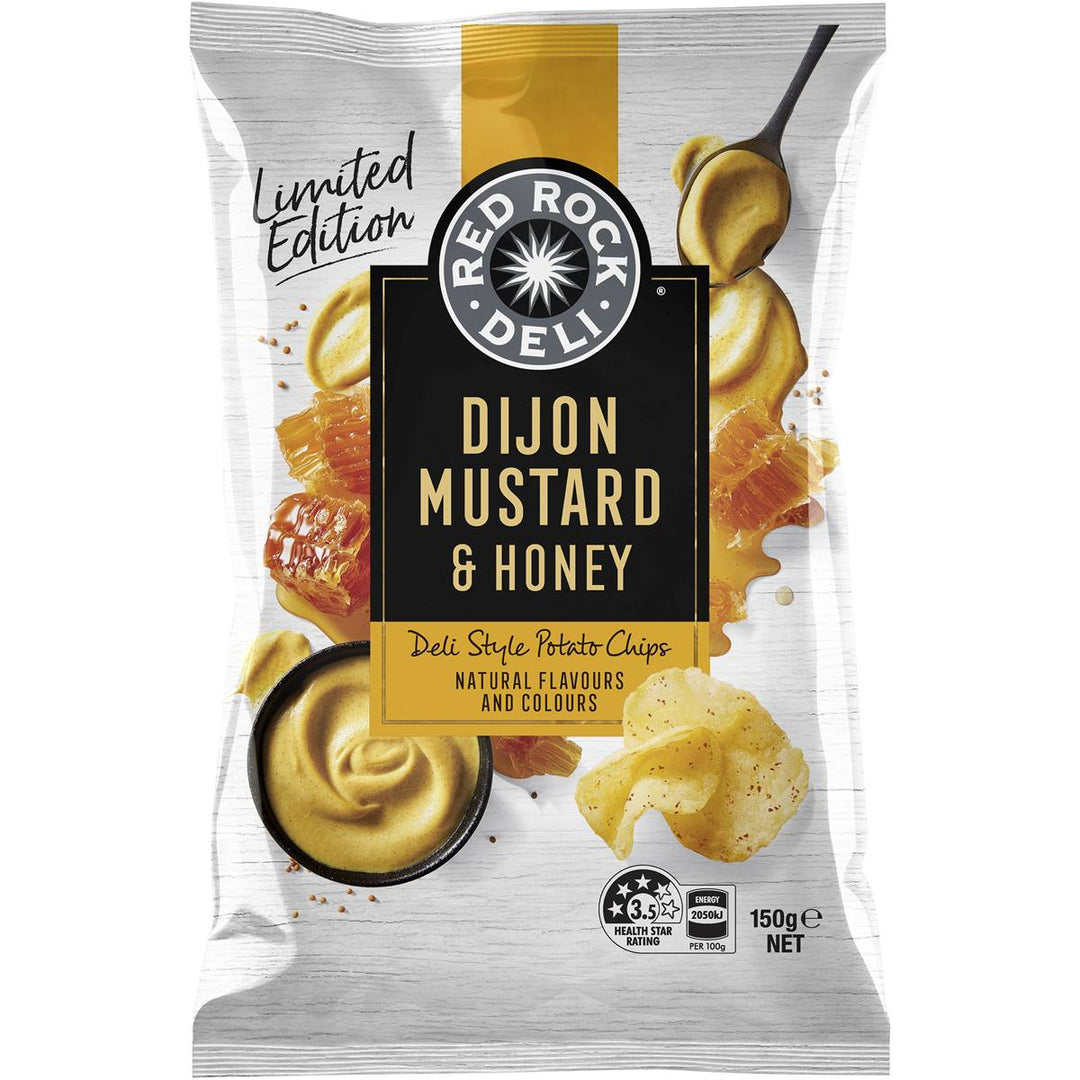 Red Rock Deli Potato Chips - Limited Edition: Deli Dijon Mustard & Honey