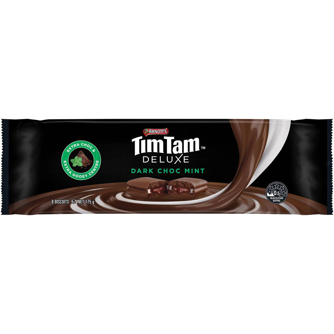 Arnott's Tim Tam: Deluxe - Dark Choc Mint 175g