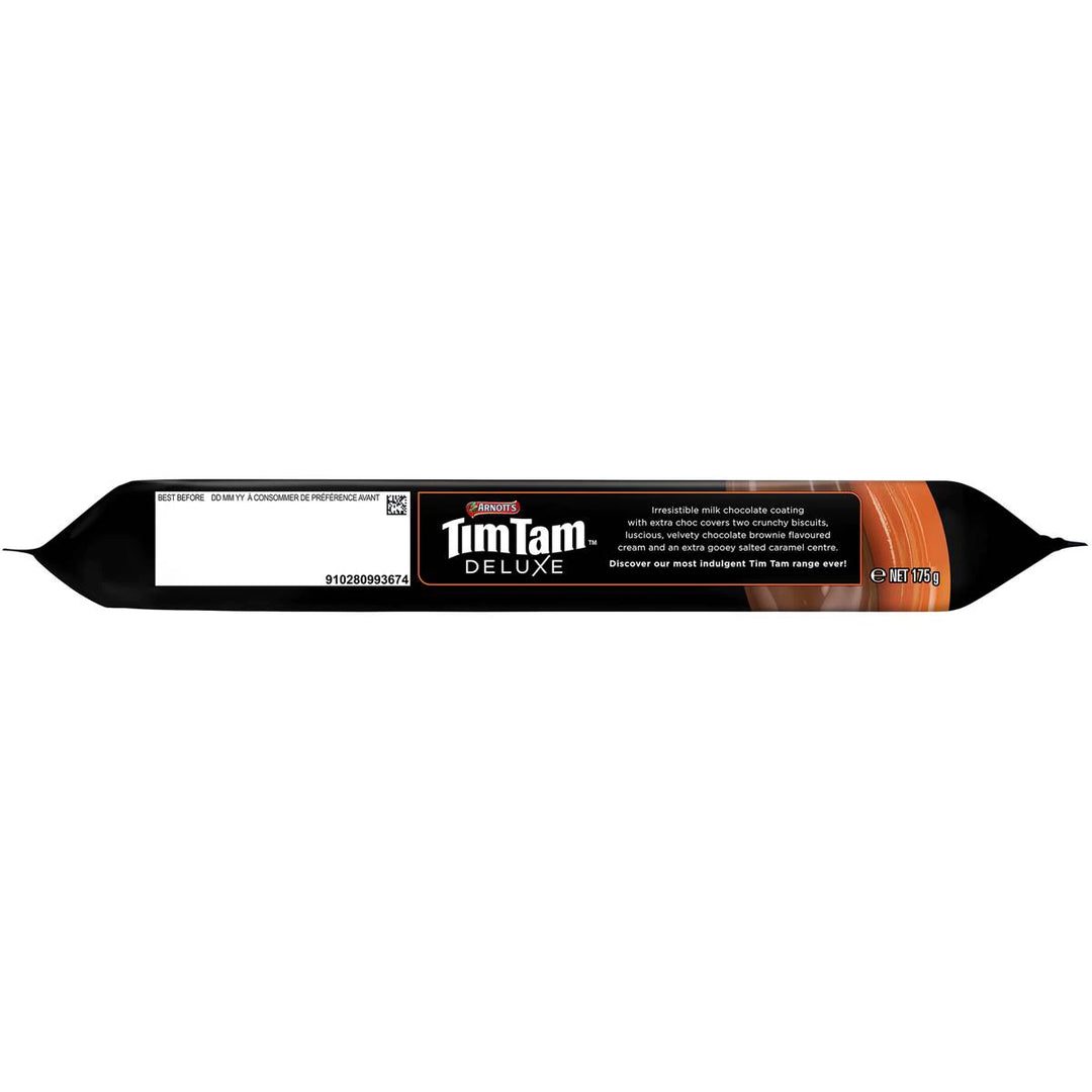 Arnott's Tim Tam: Deluxe - Salted Caramel Brownie 175g