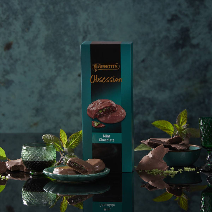 Arnott's Obsession Mint Chocolate Biscuits 115g