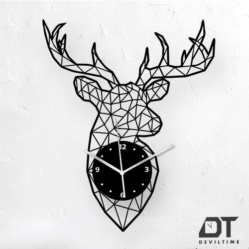 幾何動物系列 時鐘 - 幾何鹿DEVILTIME 時鐘 | DEVILCASE 香港 | AnnaShopaholic