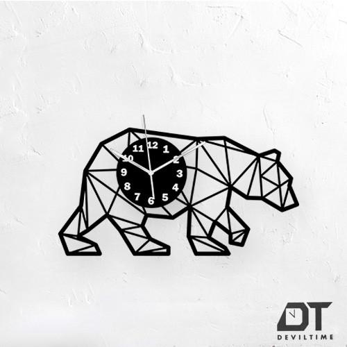 幾何動物系列 時鐘 - 幾何熊DEVILTIME 時鐘 | DEVILCASE 香港 | AnnaShopaholic
