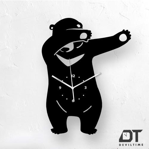 動物系列 時鐘 - DAB黑熊DEVILTIME 時鐘 | DEVILCASE 香港 | AnnaShopaholic
