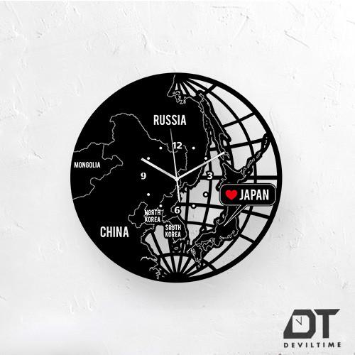 地圖系列 時鐘 - 愛日本DEVILTIME 時鐘 | DEVILCASE 香港 | AnnaShopaholic
