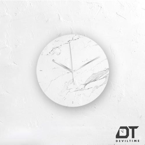 材質系列 時鐘 - 白色大理石DEVILTIME 時鐘 | DEVILCASE 香港 | AnnaShopaholic
