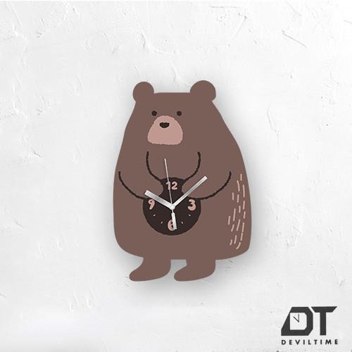 童趣系列 時鐘 - 大熊