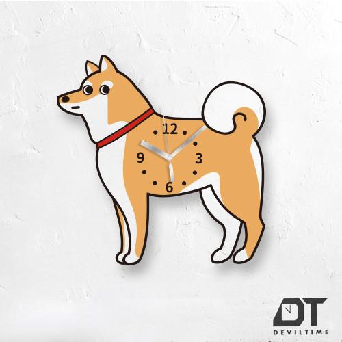 PET UNION系列 時鐘 - 柴犬(赤)
