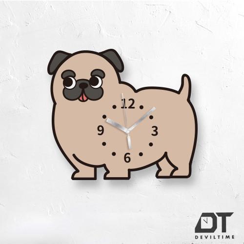 PET UNION系列 時鐘 - 巴哥犬DEVILTIME 時鐘 | DEVILCASE 香港 | AnnaShopaholic