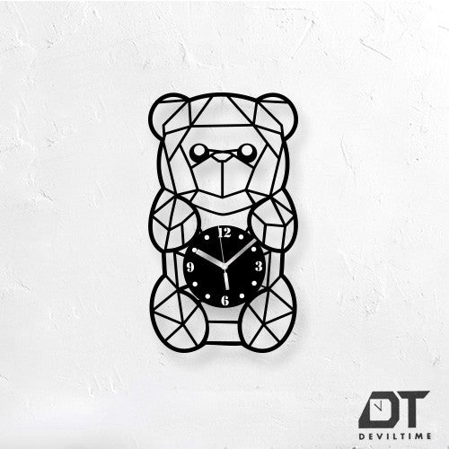 幾何動物系列 時鐘 - 幾何小熊軟糖DEVILTIME 時鐘 | DEVILCASE 香港 | AnnaShopaholic
