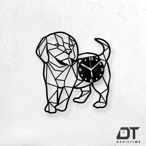 幾何動物系列 時鐘 - 幾何小狗DEVILTIME 時鐘 | DEVILCASE 香港 | AnnaShopaholic