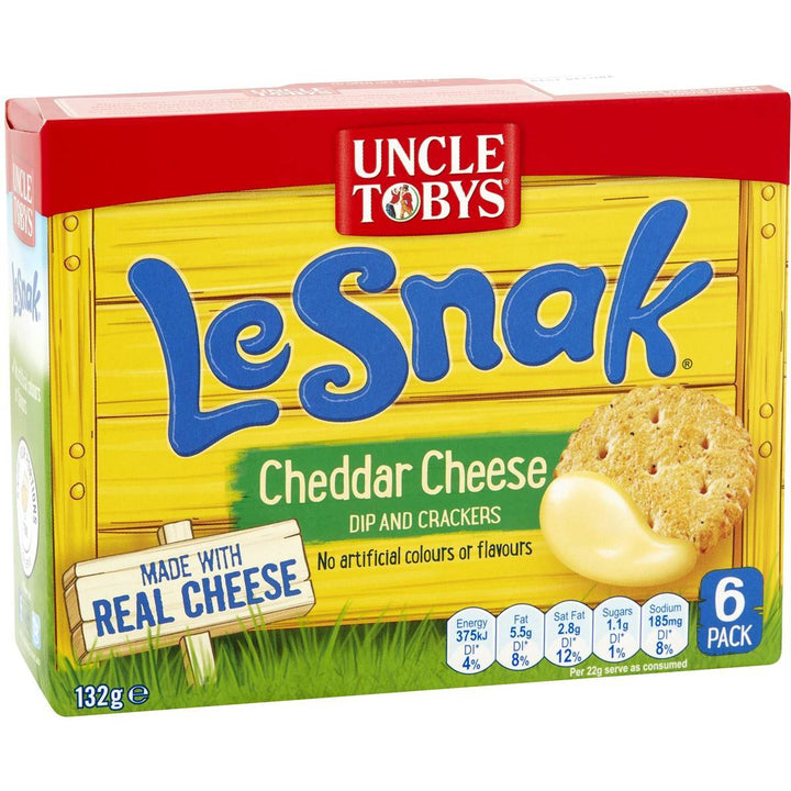 Uncle Tobys: Le Snak芝士餅 - Cheddar Cheese | Uncle Tobys
