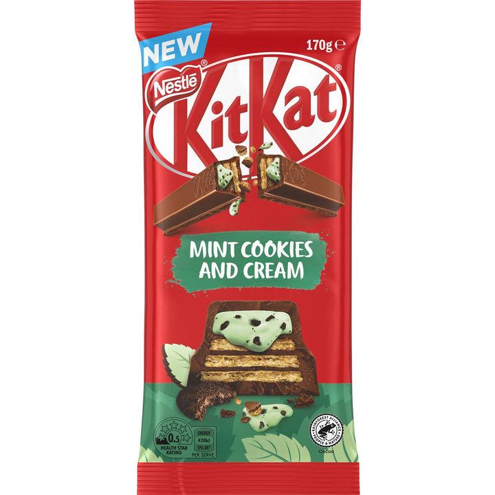 Nestle Kit Kat Mint Cookies & Cream 170g