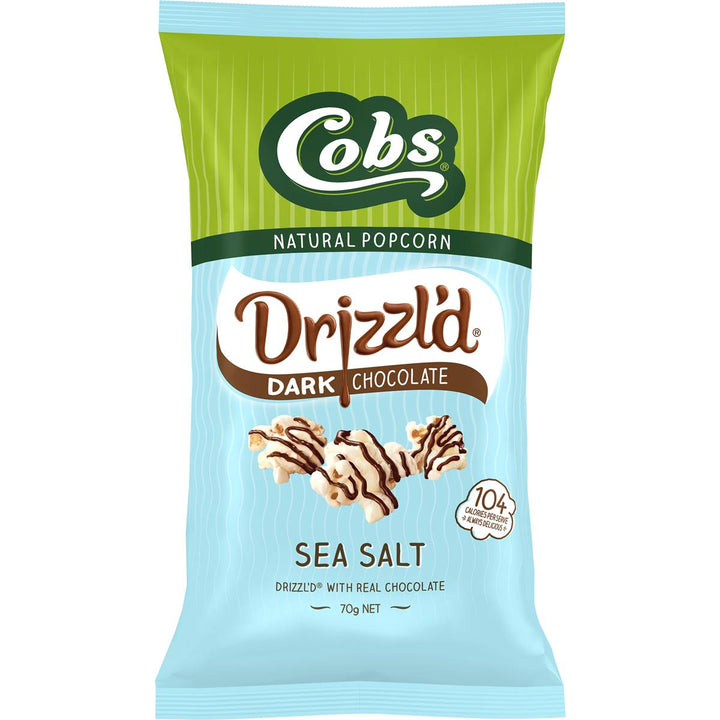Cobs Drizzl'd Popcorn: Dark Chocolate Sea Salt