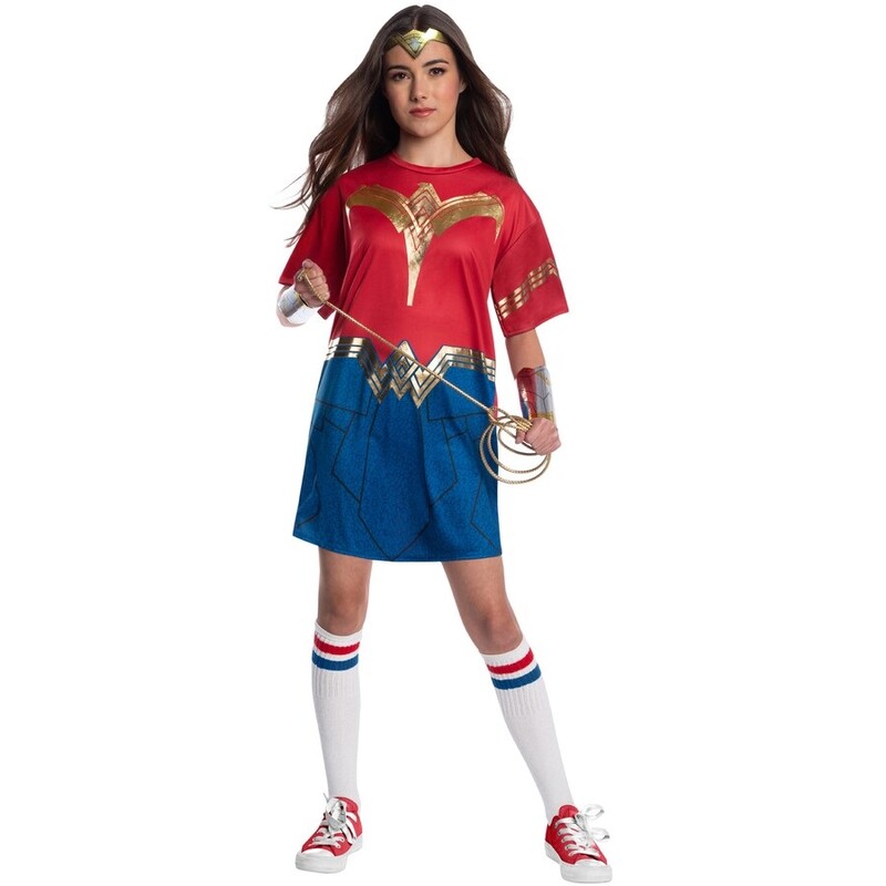 DC Comics Wonder Woman 1984 Oversized Tee Teenage Costume