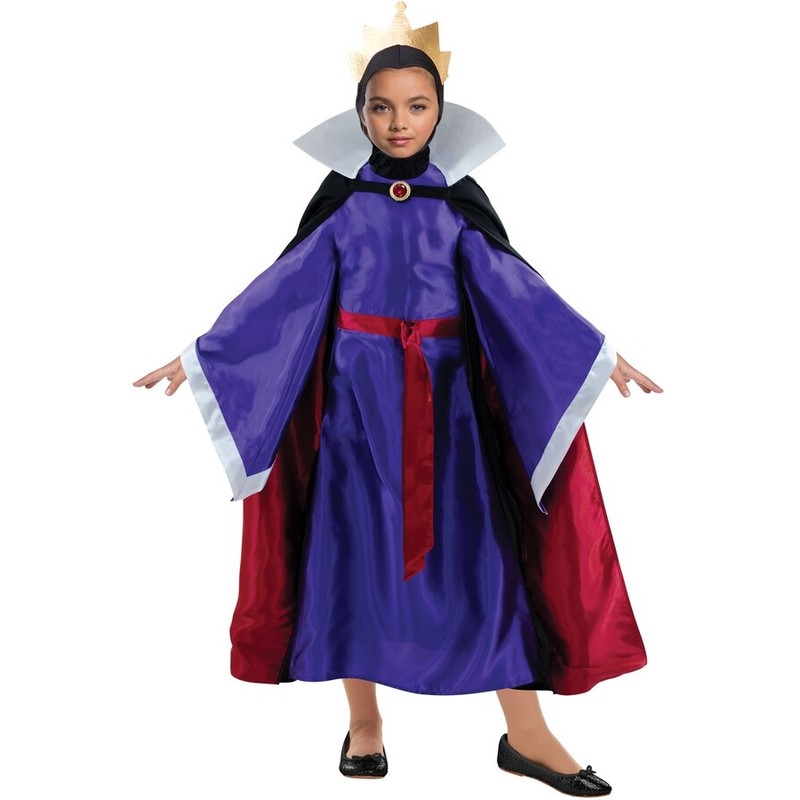 Disney Evil Queen Girl's Costume: 6-8 Years