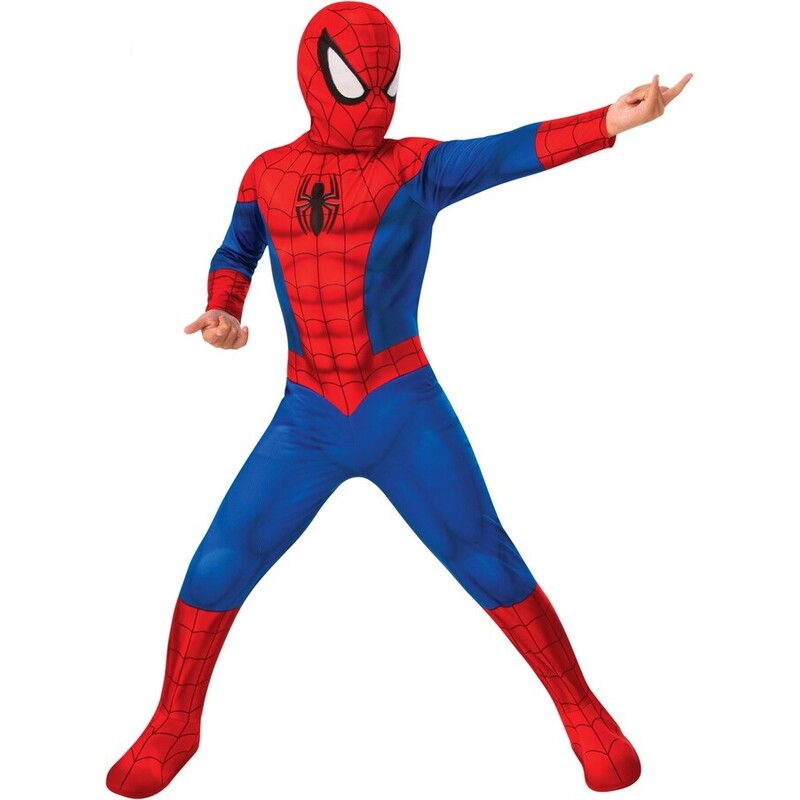 Marvel Spider Man Costume - 9-12 Years