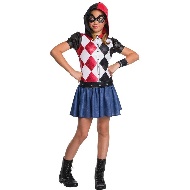 DC Comics Harley Quinn Hoodie Child Costume - Size 9-12
