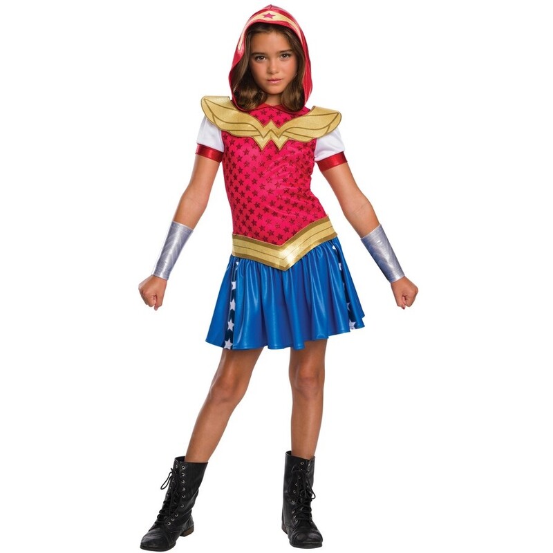 DC Comics Wonder Woman Hoodie Child Costume Size 9-12