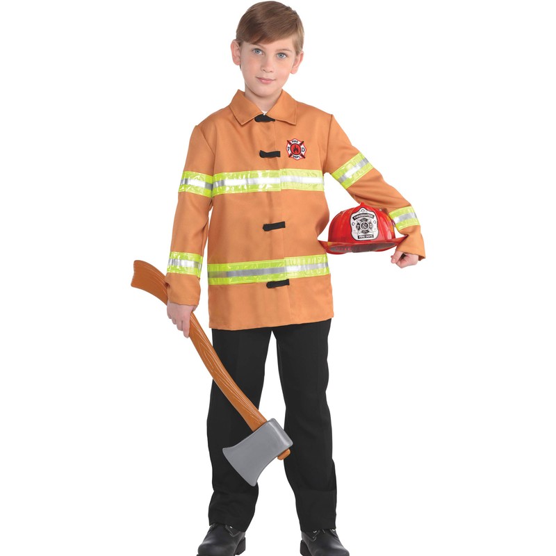 Boys Firefighter Jacket - One Size