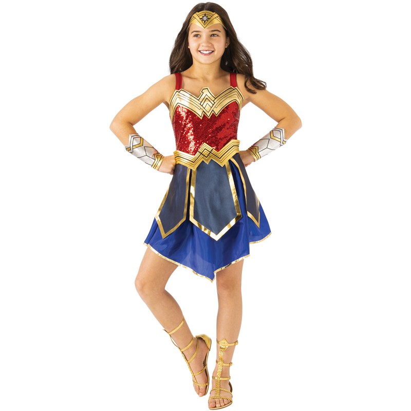 DC Comics Wonder Woman Premium 1984 Costume Size 6-8