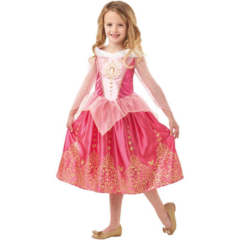 Disney Sleeping Beauty Gem Princess Costume Size 4-6