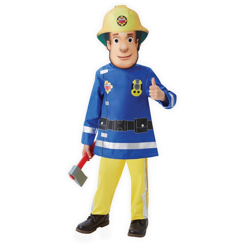 Fireman Sam Deluxe Costume: 18-36 Months