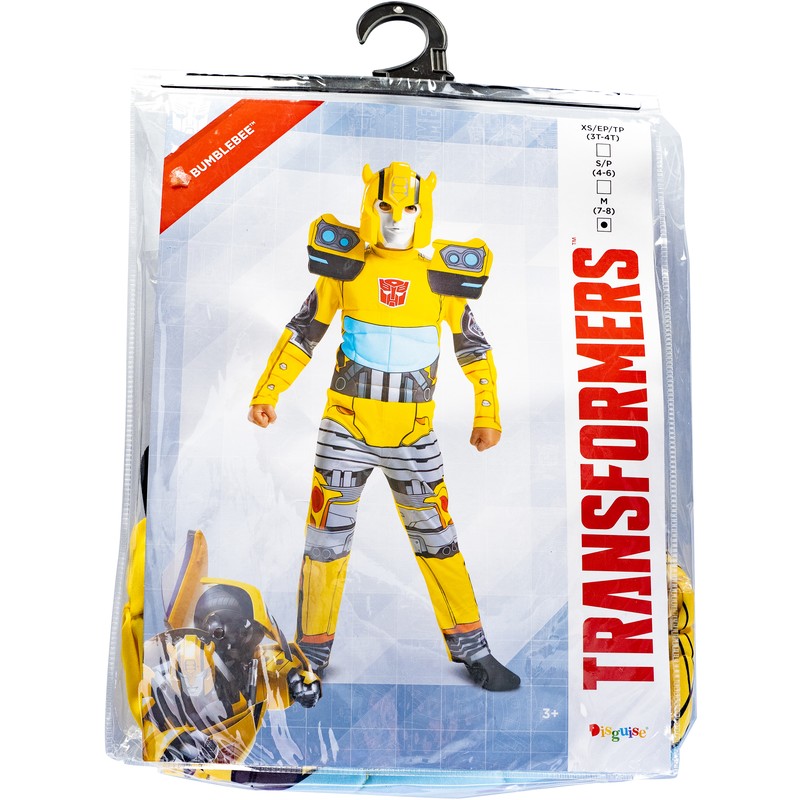 Transformers Bumblebee Costume 7-8 Years