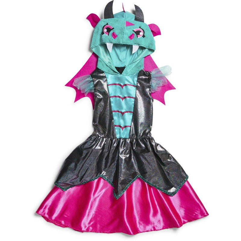 Kids Little Mystic Dragon Costume Set - Purple & Green