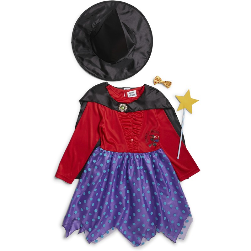 Room on the Broom Kids Witch Costume: 5-7 Years
