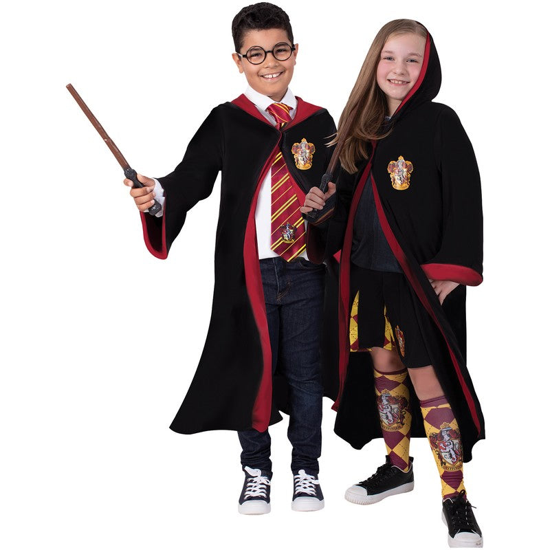 Harry Potter Kids Classic Emblem Robe Costume: 6+ Years