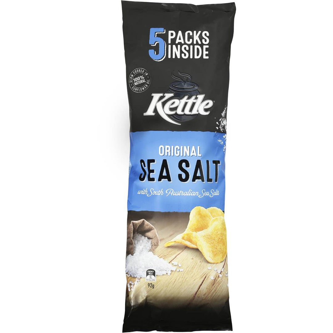 Kettle Multipack Sea Salt 5 Pack