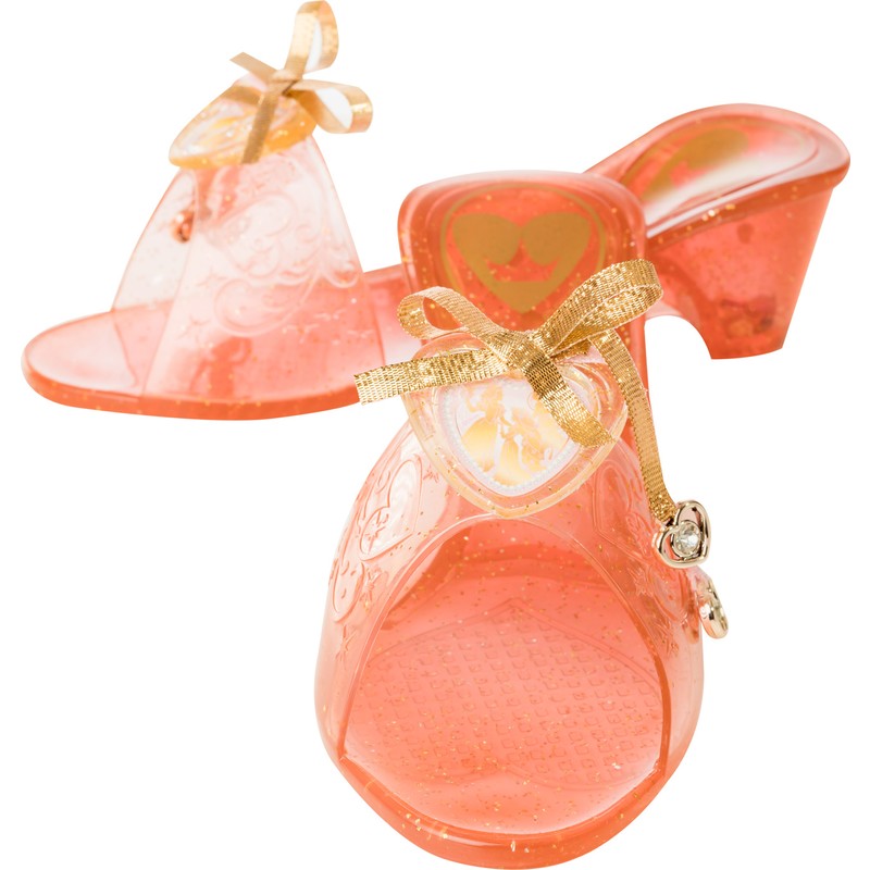 Disney Ultimate Princess Rose Gold Jelly Shoes - Size 3+