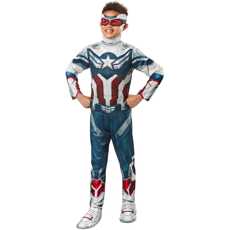 Marvel Captain America Costume - Size 6-8