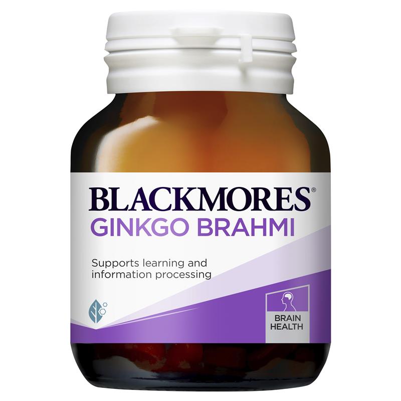 Blackmores Ginkgo Brahmi 40 Tablets | Blackmores