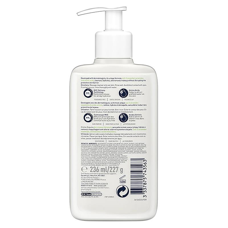 CeraVe Hydrating Cream To Foam Cleanser 236ml | AnnaShopaholic | 澳洲代購