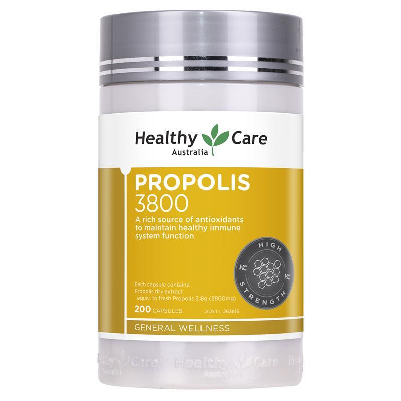 Healthy Care Ultra Premium Propolis 3800mg 200 Capsules | 澳洲代購 | 空運到港