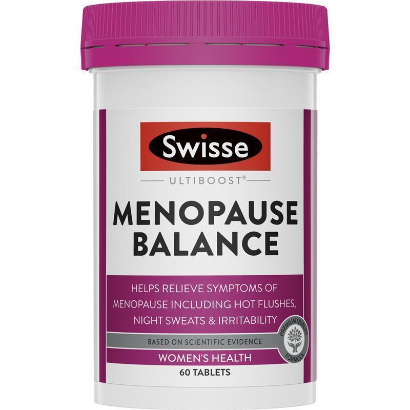 Swisse Ultiboost Menopause Balance 60 Tablets | 澳洲代購 | 空運到港